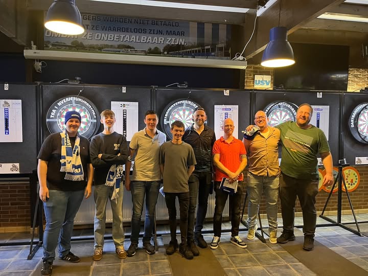 Dennis van der Veen wint darttoernooi USV