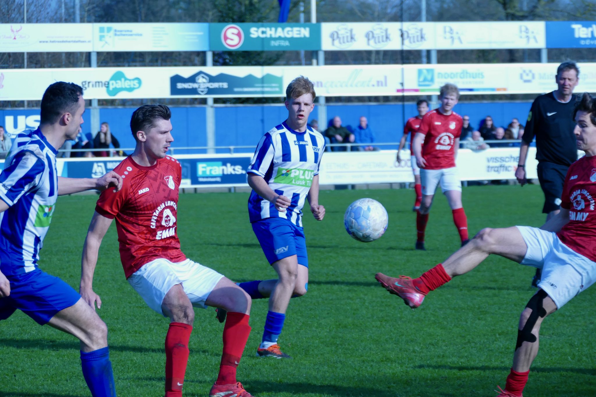 Strijdlust en veerkracht leveren USV niets op tegen effectief EMMS