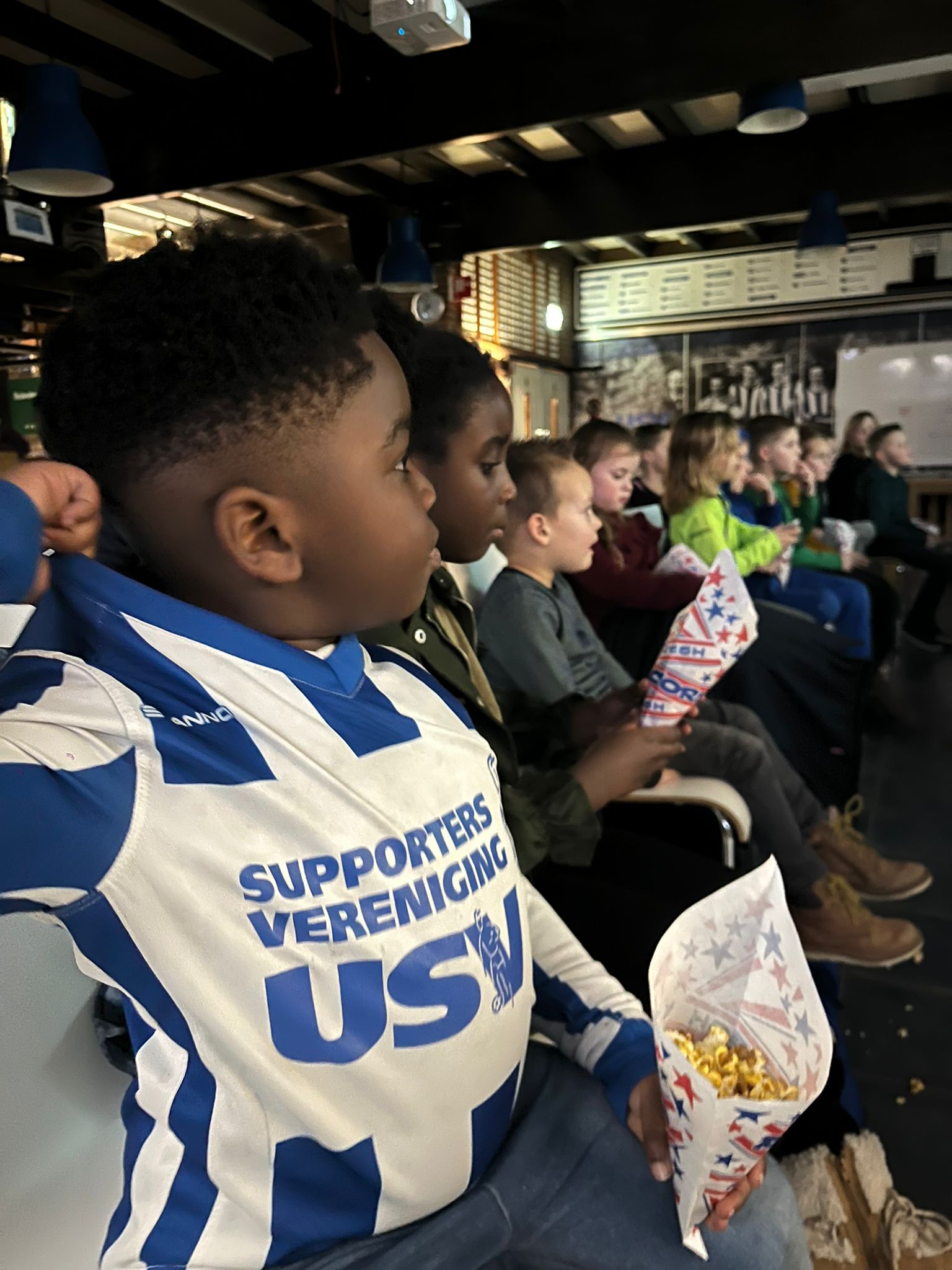 Filmpje doen bij USV