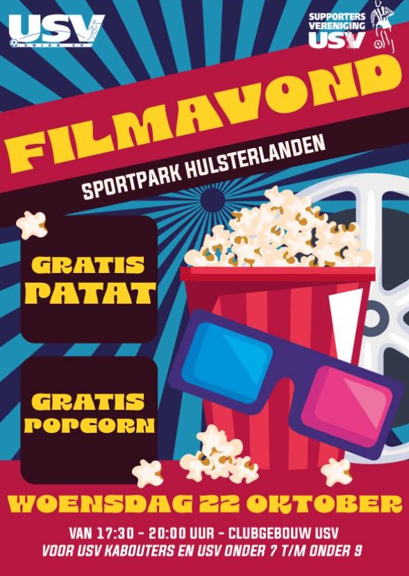Woensdagavond 22 oktober: filmavond