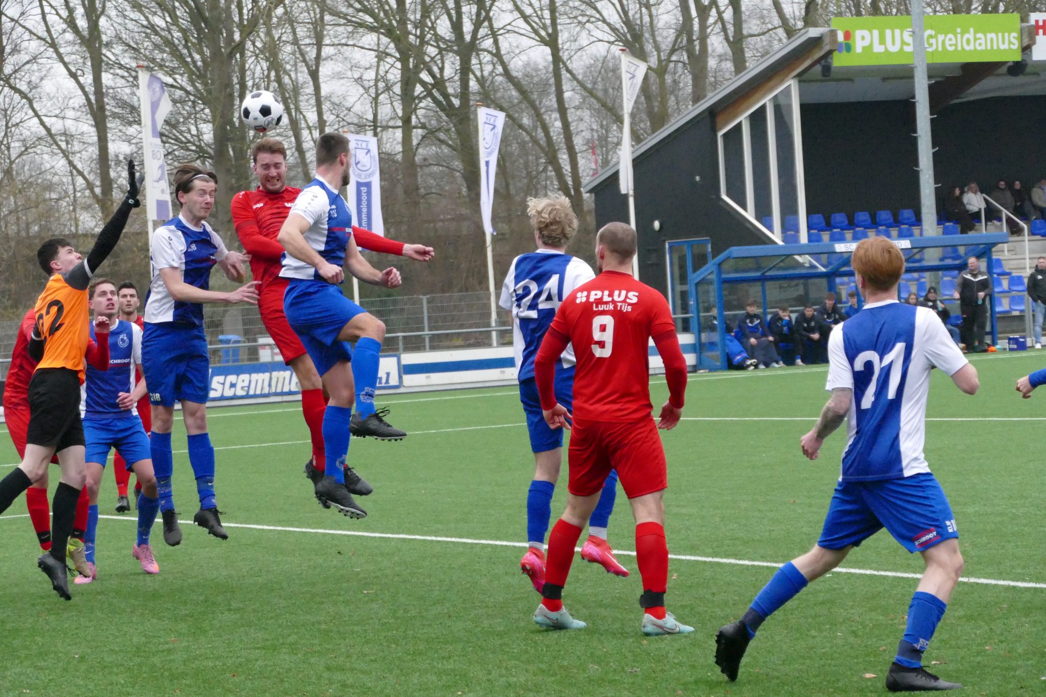 USV oefende tegen sc Emmeloord