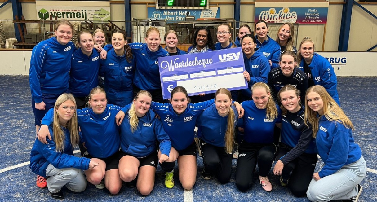 Knieperties-actie: ruim € 2000,= voor Hospice