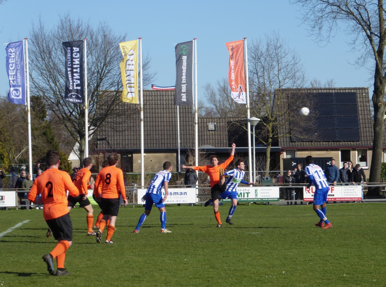 Onmachtig USV verliest van Oranje Zwart.