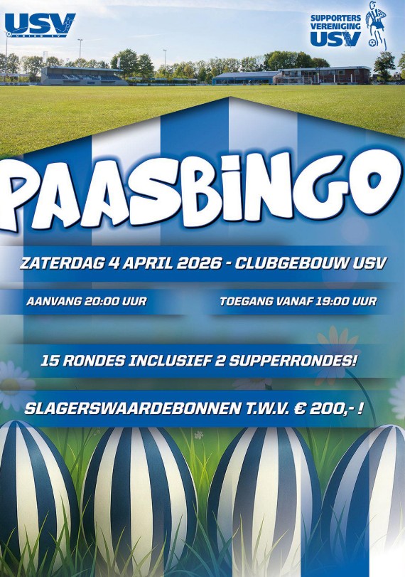 Zaterdag Paasbingo