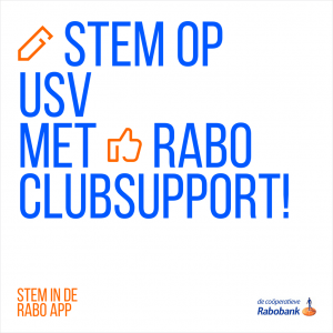 Stemmen kan weer! Steun USV met Rabo ClubSupport 2026