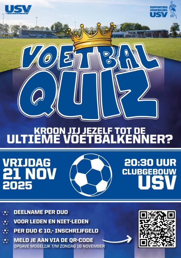 Voetbalquiz USV 2025