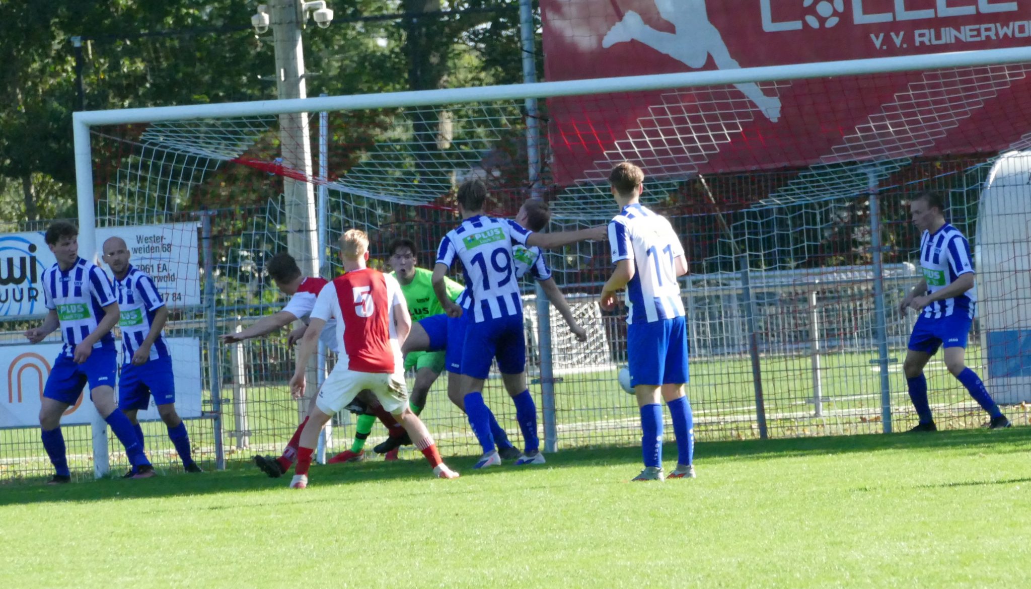 USV mazzelt met punt in Ruinerwold