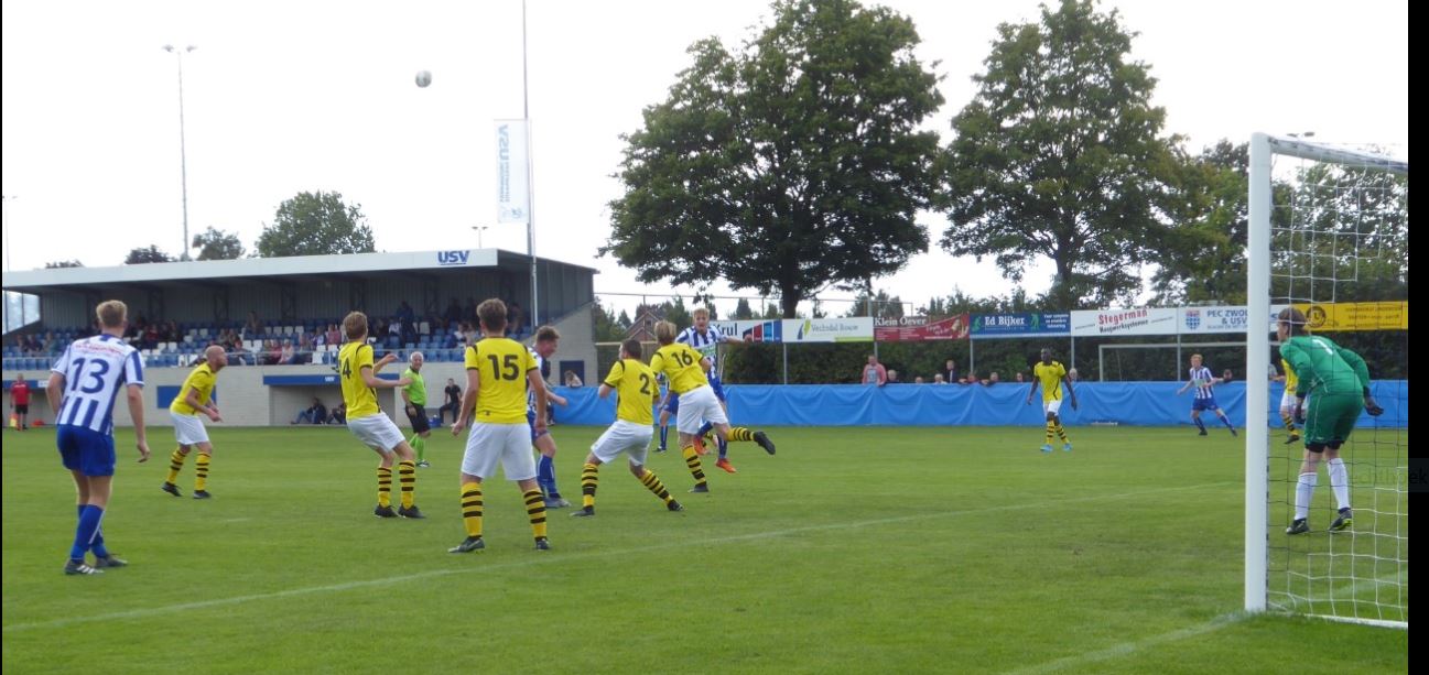 Beker: USV donderdag thuis tegen sv Zwolle